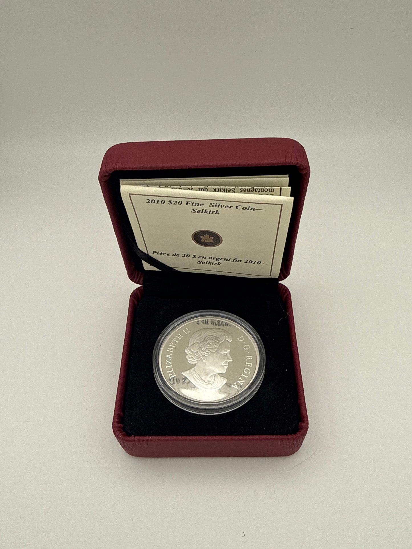 2010 $4 Fine Silver Coin - Great Canadian Locomotives - Selkirk Locomotive