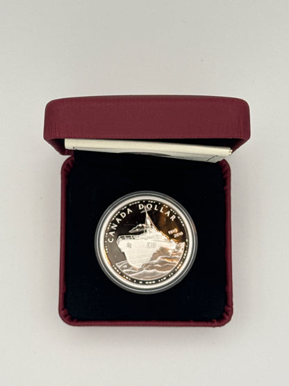 2010 Canada $1 Silver Dollar – 100th Anniversary of the Royal Canadian Navy (92.5% silver)