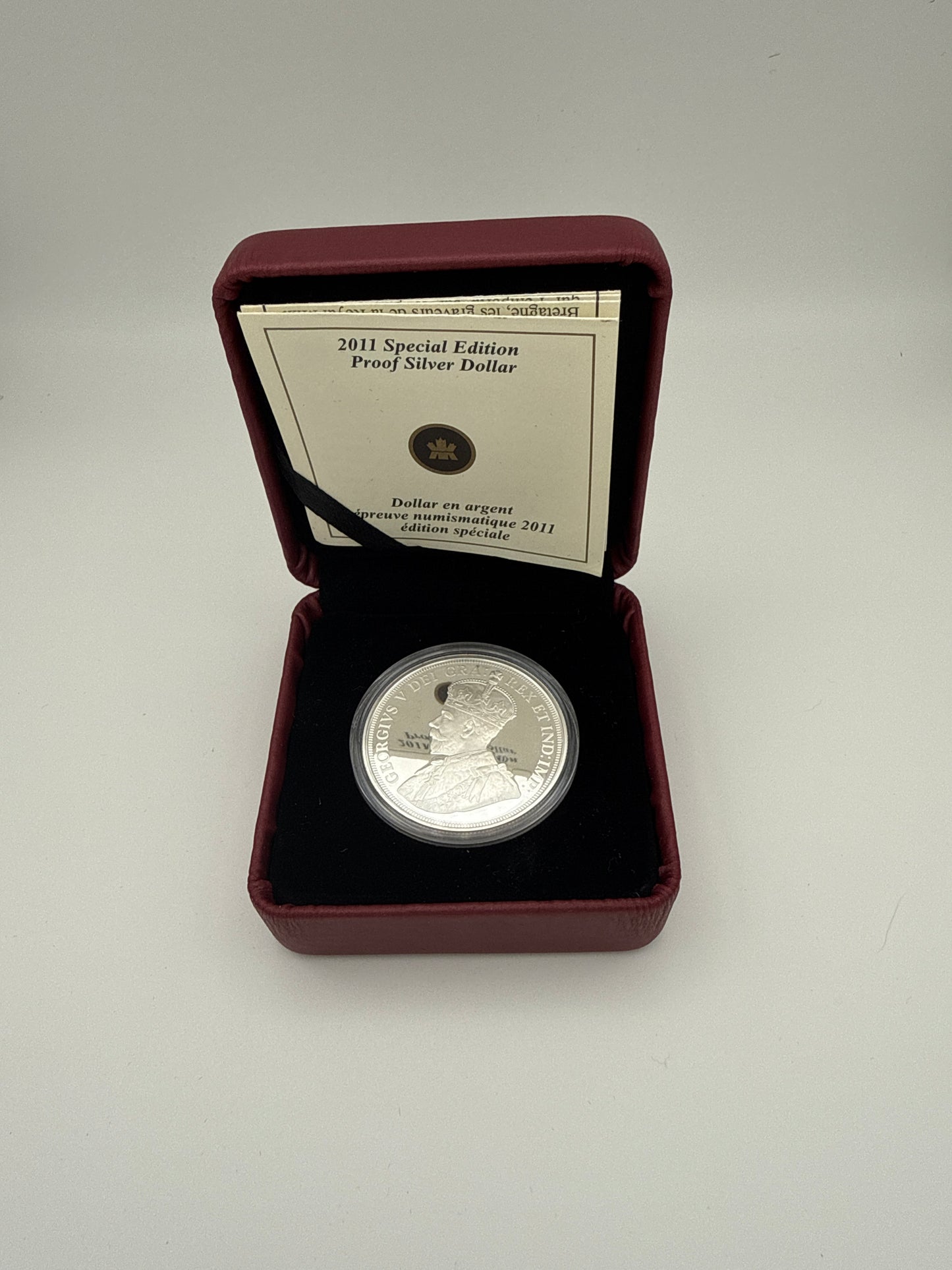 2011 $1 The 1911 Silver Dollar, 100th Anniversary - Special Edition Silver Dollar Proof